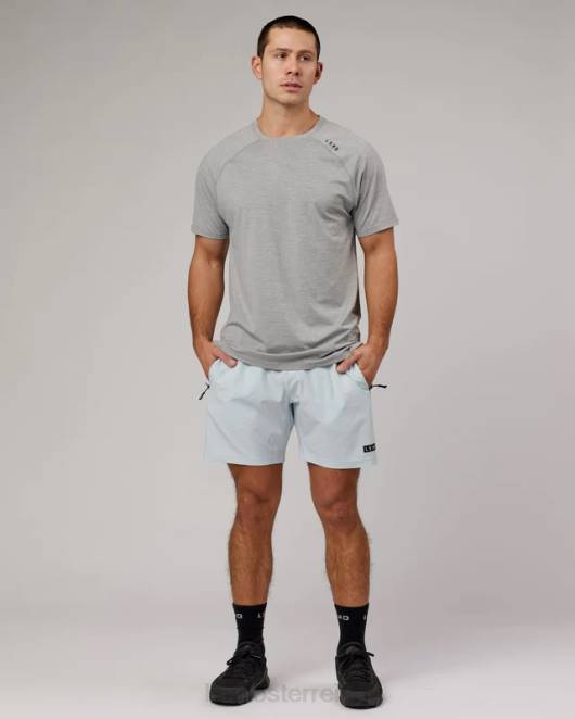 Z8RH925 LSKD Männer Perform Vapourflx T-Shirt – Hellgrau meliert Bekleidung