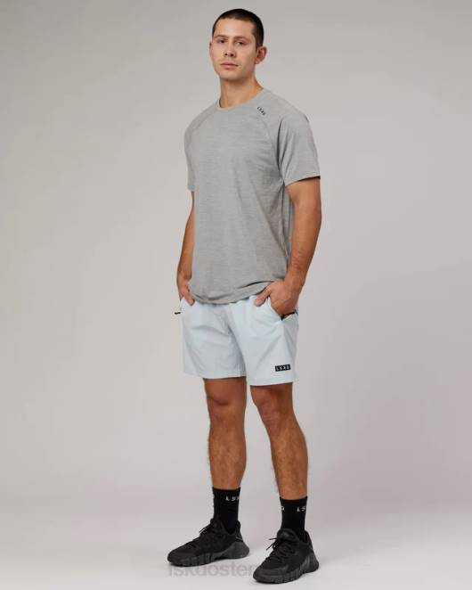 Z8RH925 LSKD Männer Perform Vapourflx T-Shirt – Hellgrau meliert Bekleidung