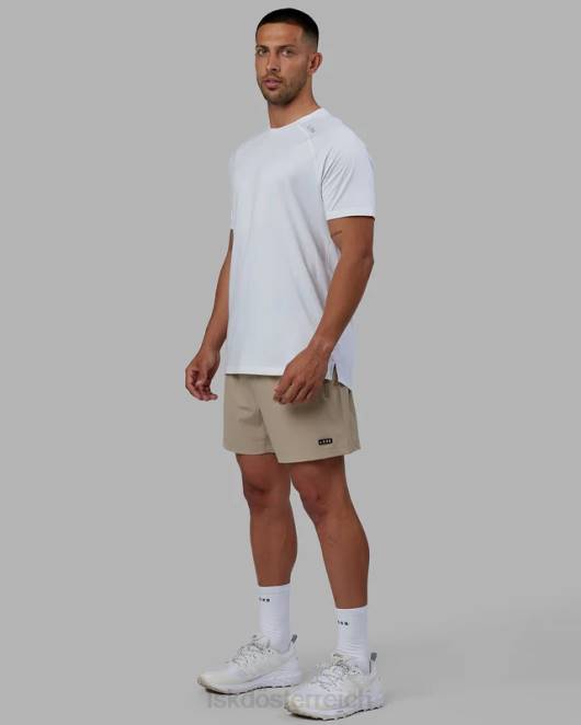 Z8RH931 LSKD Männer Perform Vapourflx T-Shirt – weiß meliert Bekleidung