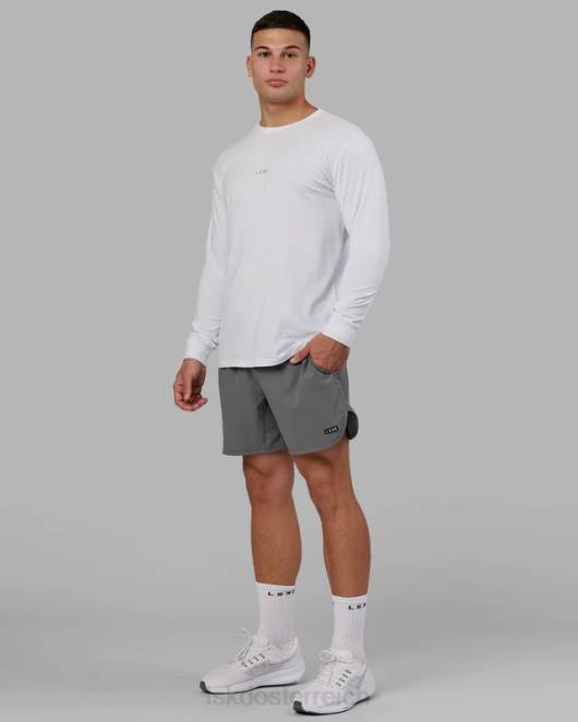 Z8RH937 LSKD Männer Base flxcotton ls tee – weiß Bekleidung