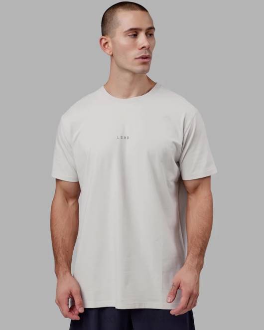 Z8RH941 LSKD Männer Base flxcotton T-Shirt – Mondstein Bekleidung