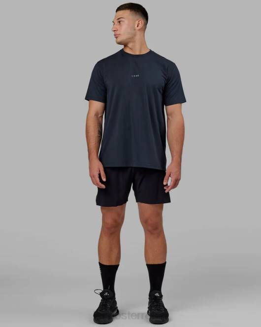 Z8RH943 LSKD Männer Base flxcotton T-Shirt – Marineblau Bekleidung