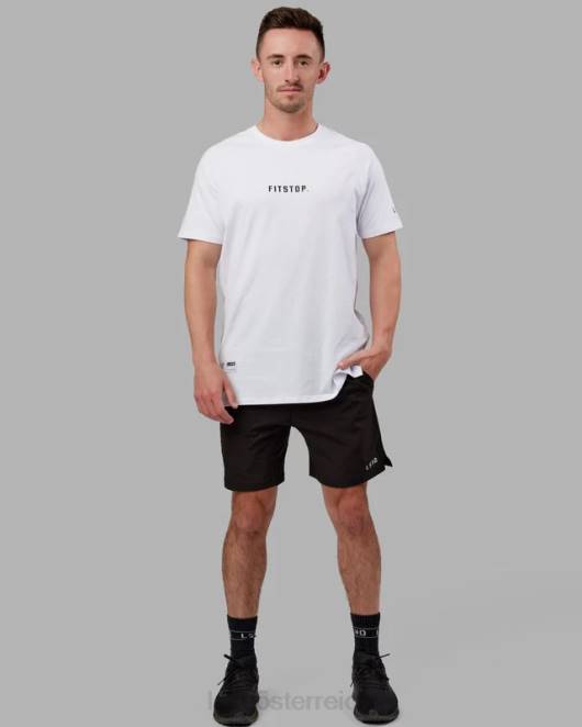 Z8RH946 LSKD Männer fitstop optimales T-Shirt – weiß Bekleidung