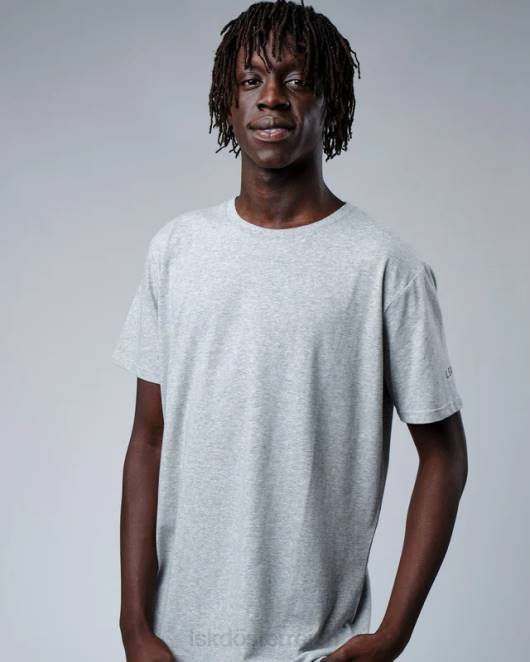 Z8RH956 LSKD Männer Rival FLXCotton Training Fit T-Shirt – Hellgrau meliert Bekleidung