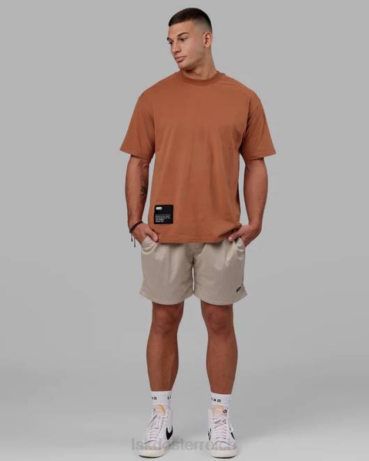 Z8RH979 LSKD Männer R&D-Schwergewichts-Oversize-T-Shirt – Hazel Bekleidung