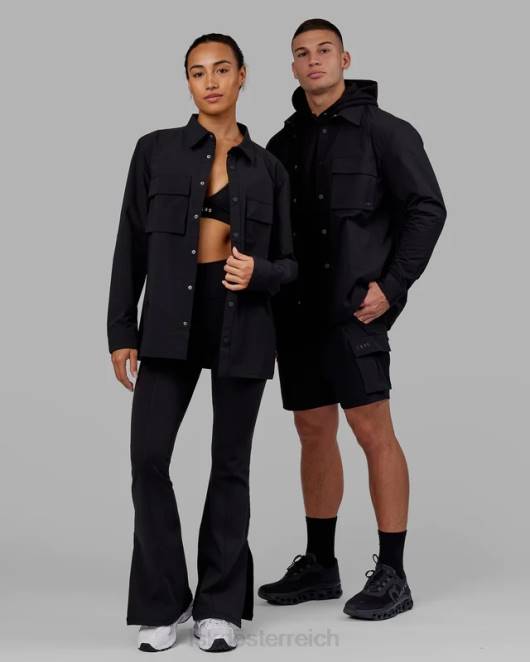 Z8RH474 LSKD unisex Utility-Jacke – schwarz Bekleidung