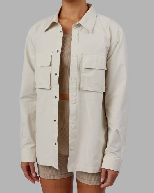 Z8RH475 LSKD unisex Utility-Jacke – Knochen Bekleidung