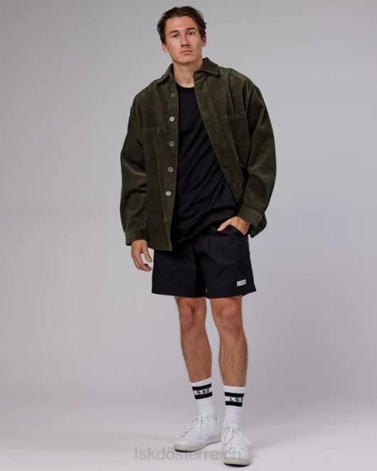 Z8RH492 LSKD unisex ikonische Cordjacke – Waldnacht Bekleidung