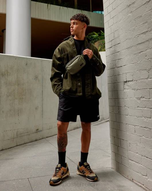 Z8RH492 LSKD unisex ikonische Cordjacke – Waldnacht Bekleidung