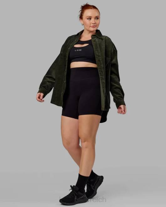 Z8RH492 LSKD unisex ikonische Cordjacke – Waldnacht Bekleidung