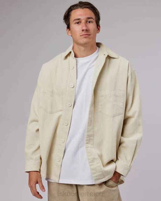 Z8RH493 LSKD unisex Ikonische Kordeljacke – Knochen Bekleidung