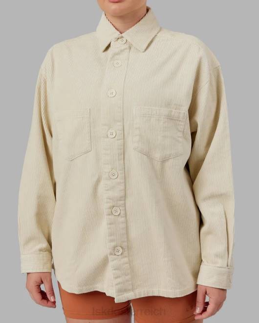 Z8RH493 LSKD unisex Ikonische Kordeljacke – Knochen Bekleidung