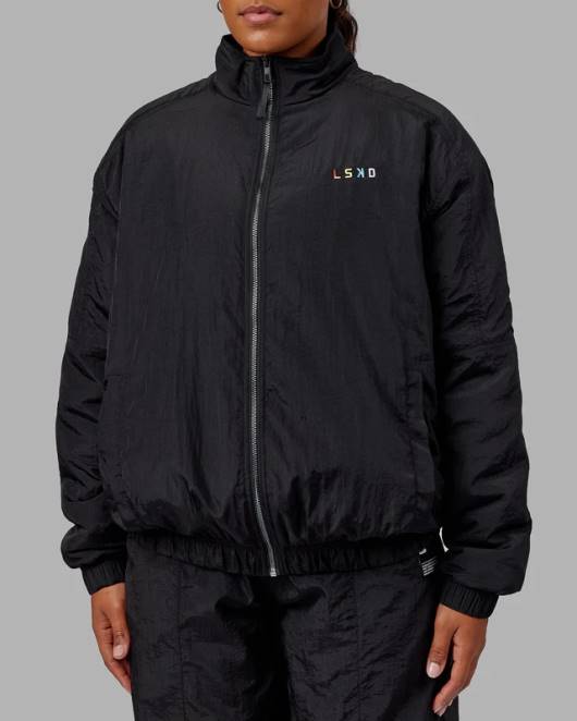 Z8RH494 LSKD unisex Amplify Bomberjacke – Schwarz Bekleidung