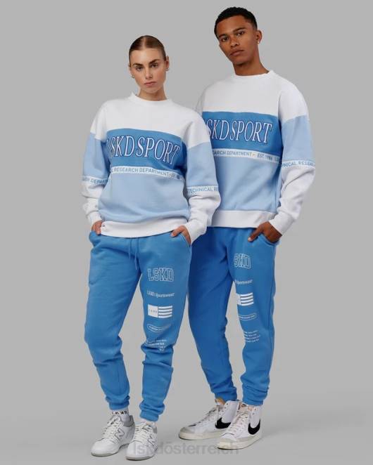 Z8RH734 LSKD unisex Academy Jogger – Azurblau Bekleidung