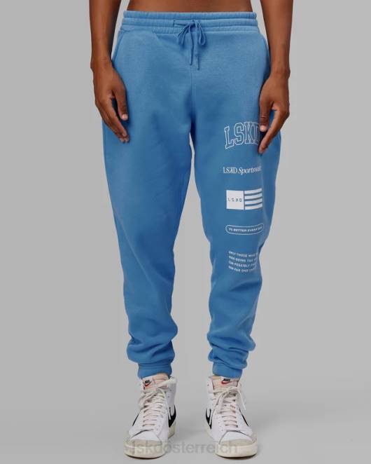 Z8RH734 LSKD unisex Academy Jogger – Azurblau Bekleidung