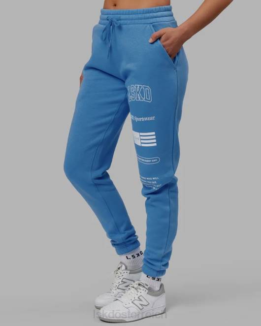 Z8RH734 LSKD unisex Academy Jogger – Azurblau Bekleidung