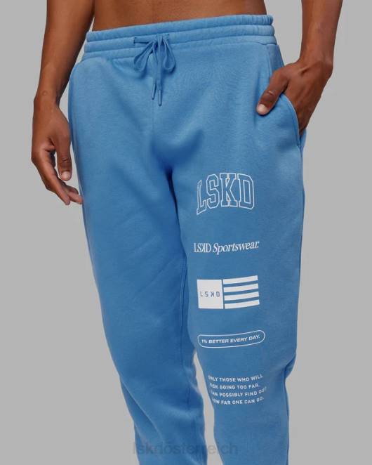 Z8RH734 LSKD unisex Academy Jogger – Azurblau Bekleidung