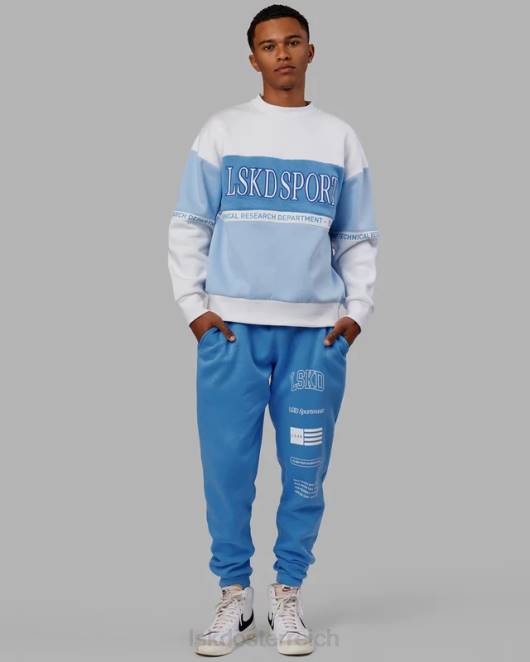 Z8RH734 LSKD unisex Academy Jogger – Azurblau Bekleidung