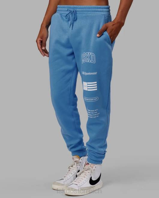 Z8RH734 LSKD unisex Academy Jogger – Azurblau Bekleidung