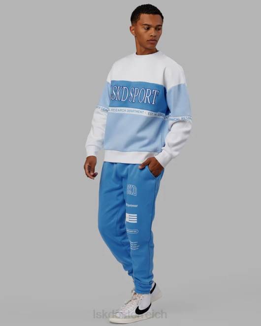 Z8RH734 LSKD unisex Academy Jogger – Azurblau Bekleidung