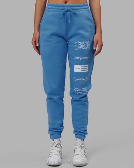 Z8RH734 LSKD unisex Academy Jogger – Azurblau Bekleidung