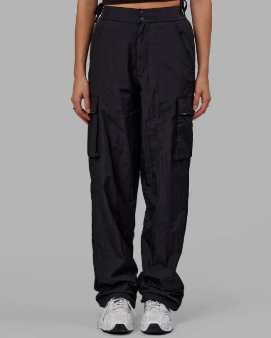 Z8RH740 LSKD unisex Ganztägige Performance-Cargohose – Schwarz Bekleidung