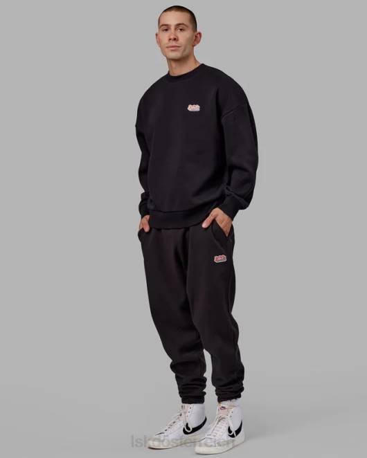 Z8RH741 LSKD unisex Radiate Jogger – Schwarz Bekleidung