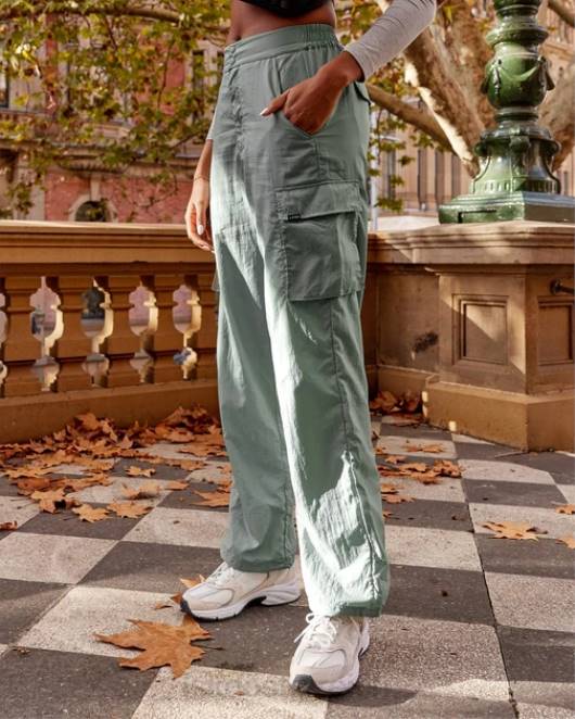 Z8RH746 LSKD unisex Ganztägige Performance-Cargohose – Eisberggrün Bekleidung