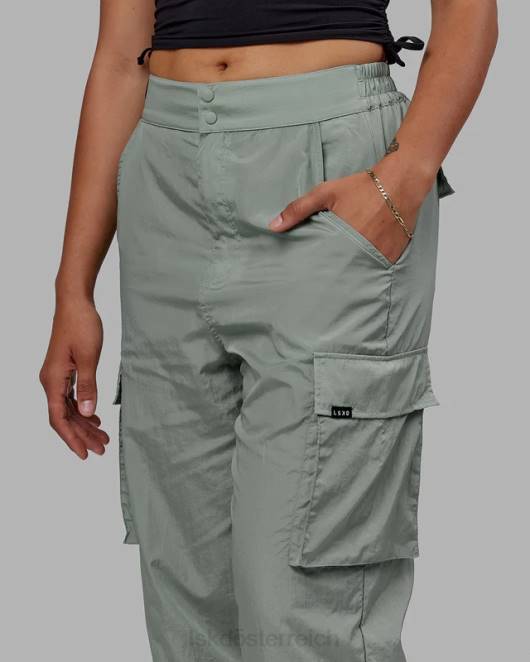 Z8RH746 LSKD unisex Ganztägige Performance-Cargohose – Eisberggrün Bekleidung