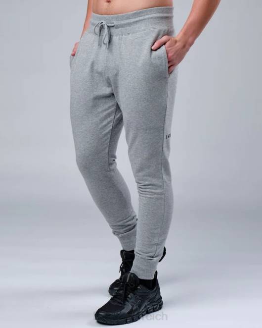 Z8RH747 LSKD unisex Rival Flxfleece Jogger – Hellgrau Marl Bekleidung