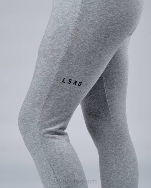 Z8RH747 LSKD unisex Rival Flxfleece Jogger – Hellgrau Marl Bekleidung