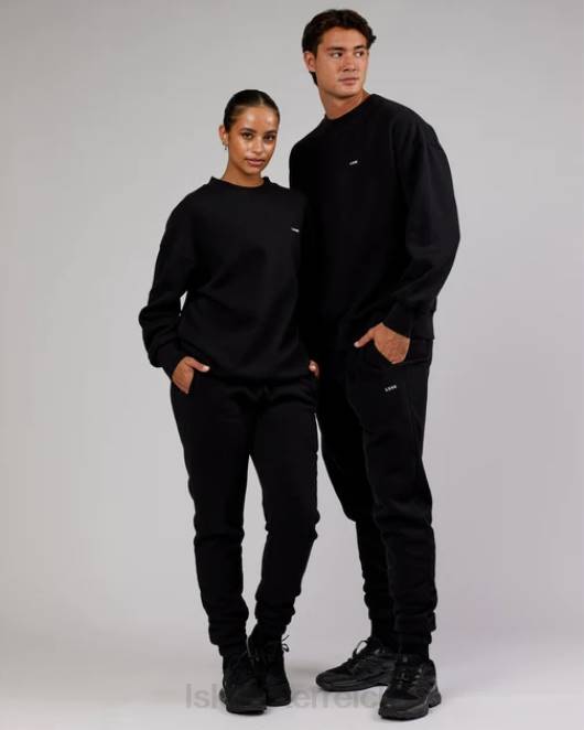 Z8RH762 LSKD unisex Ikonischer Jogger – Schwarz Bekleidung