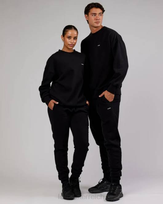 Z8RH762 LSKD unisex Ikonischer Jogger – Schwarz Bekleidung