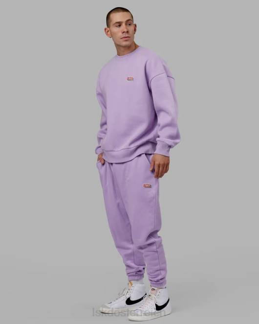 Z8RH770 LSKD unisex Strahlender Jogger – blasses Flieder Bekleidung