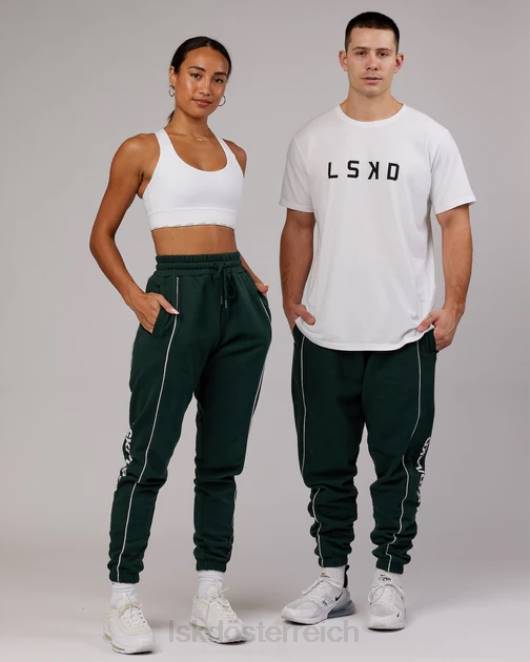 Z8RH771 LSKD unisex Schlagjogger - Wald Bekleidung