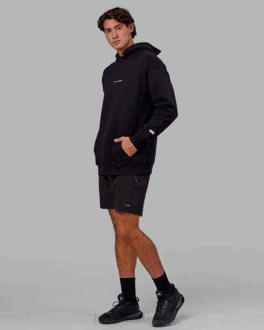 Z8RH391 LSKD unisex Trust the Process Kapuzenpullover in Übergröße – Schwarz Bekleidung