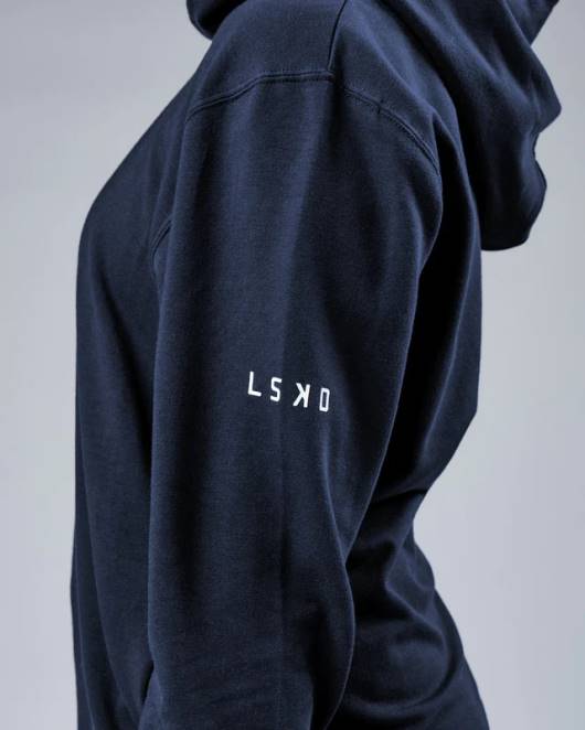 Z8RH416 LSKD unisex Rival Flxfleece Training Fit Kapuzenpullover – Carbon Bekleidung