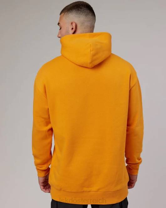 Z8RH431 LSKD unisex Grundlegender Kapuzenpullover in Übergröße – Butterscotch Bekleidung