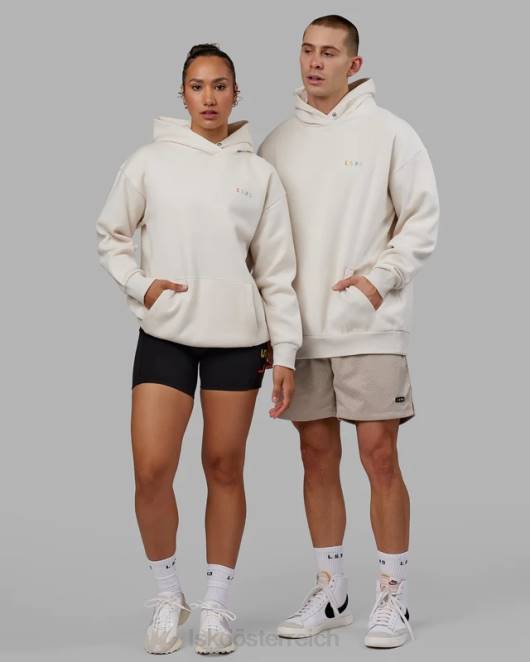 Z8RH440 LSKD unisex Amplify Kapuzenpullover in Übergröße – Pride-Off-Weiß Bekleidung