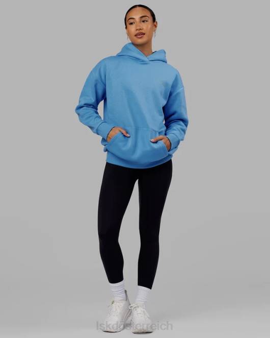Z8RH446 LSKD unisex Motion Hoodie Übergröße - Azurblau Bekleidung
