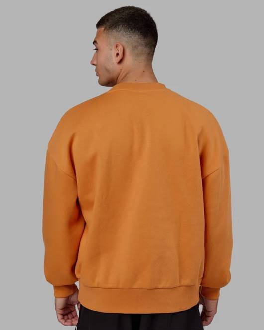 Z8RH422 LSKD unisex Flag-Pullover in Übergröße – Sonnenuhr Bekleidung