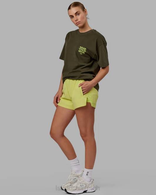 Z8RH225 LSKD unisex Good Times Schwergewichts-T-Shirt in Übergröße – Forest Night-Mint Bekleidung