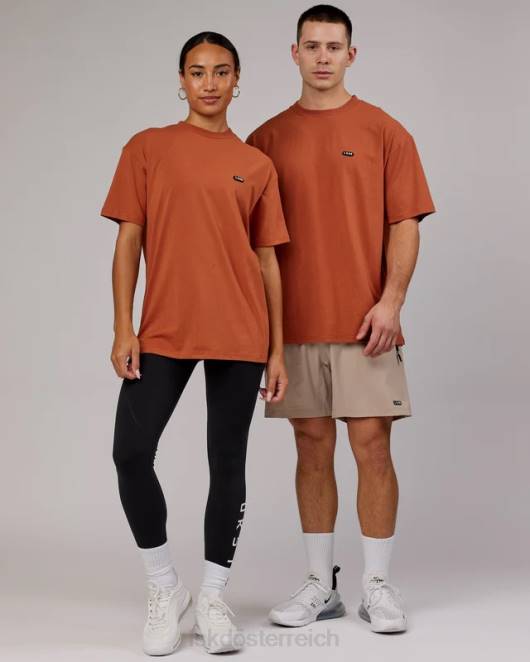 Z8RH239 LSKD unisex Kapsel-Flxcotton-T-Shirt in Übergröße – Auburn Bekleidung