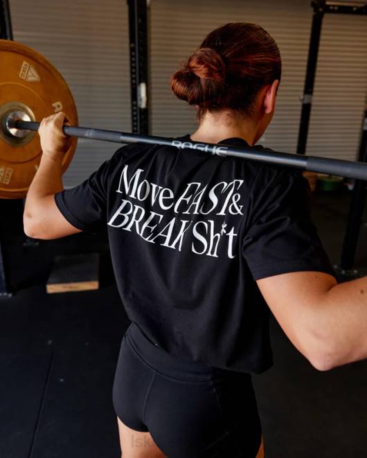 Z8RH282 LSKD unisex vs5 flxcotton T-Shirt in Übergröße – schwarz-weiß Bekleidung