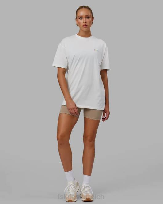 Z8RH315 LSKD unisex Amplify FLXCotton T-Shirt in Übergröße – gebrochenes Weiß Bekleidung