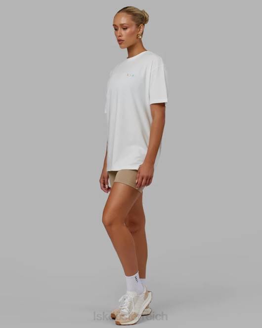 Z8RH315 LSKD unisex Amplify FLXCotton T-Shirt in Übergröße – gebrochenes Weiß Bekleidung