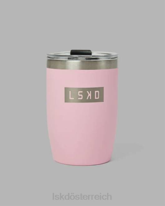 Z8RH897 LSKD unisex Reisebecher mit 11-Unzen-Schnappverschluss – rosa Zubehör