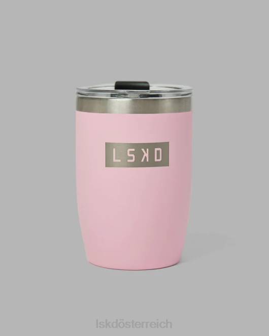 Z8RH897 LSKD unisex Reisebecher mit 11-Unzen-Schnappverschluss – rosa Zubehör
