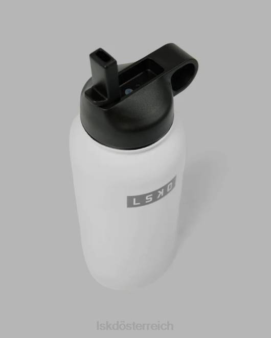 Z8RH903 LSKD unisex Hydrosphere 32oz isolierte Metallflasche – weiß Zubehör