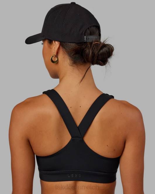 Z8RH812 LSKD unisex Cornerstone Snapback-Mütze – Schwarz-Flamingo Zubehör